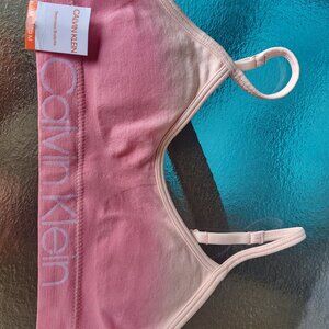 CK girls seamless bralette-NWT